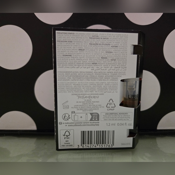 5/$25✨️YSL Libre Flowers & Flames EDP✨️ - Picture 2 of 2